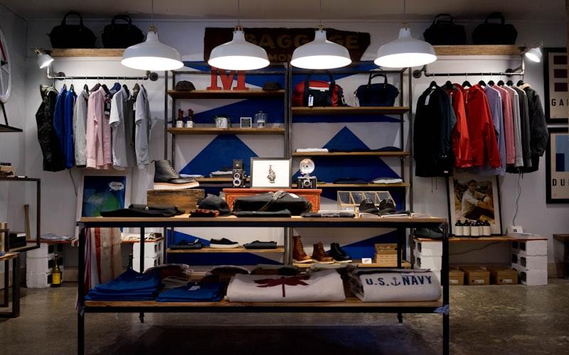 Retail & Boutique website template preview